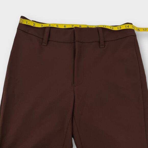 The Reset High-Rise Skinny Stretch Pant in Chestnut Size Medium NEW - Picture 8 of 9